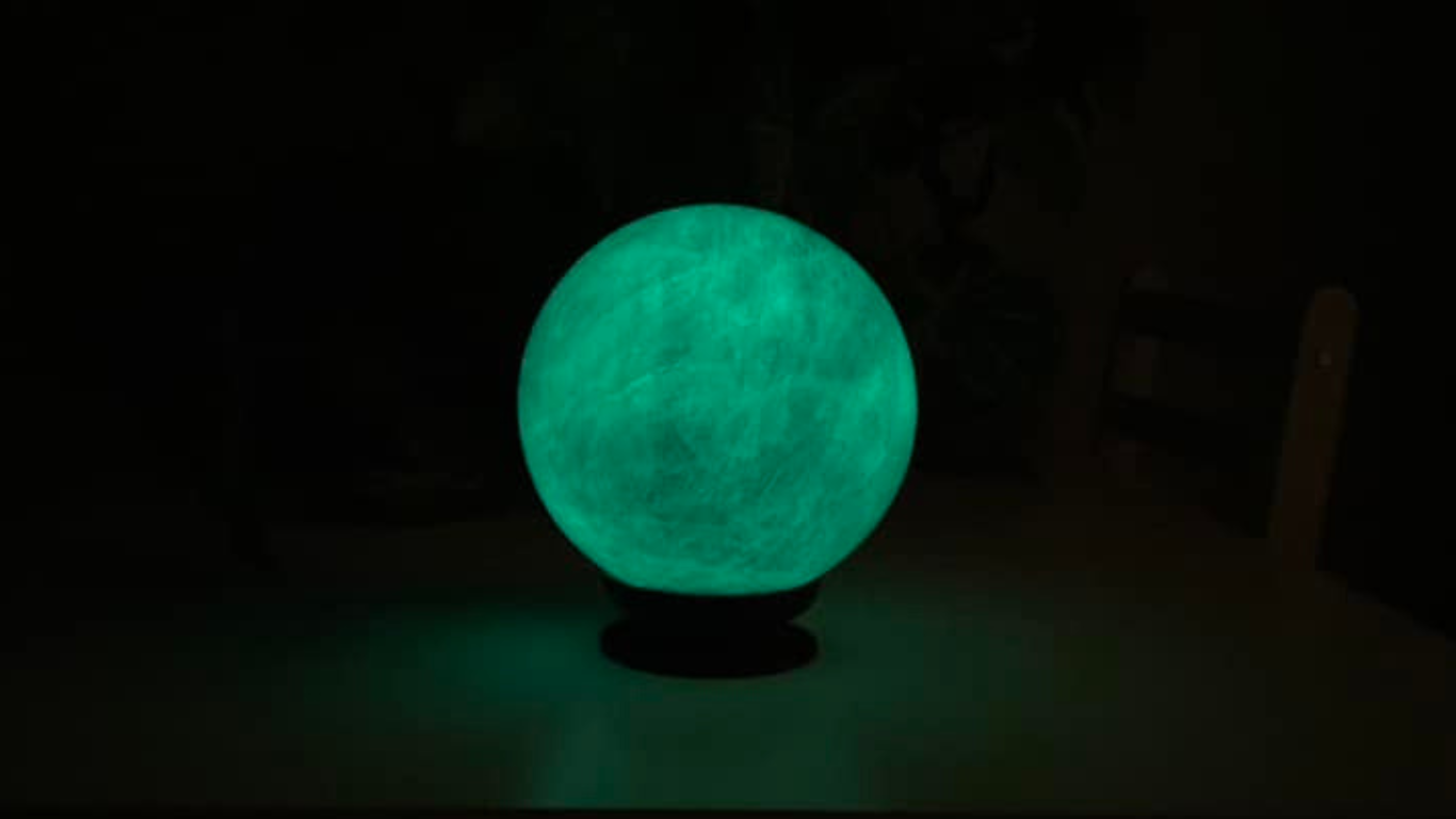 Fluorite Fluorescence Sphere