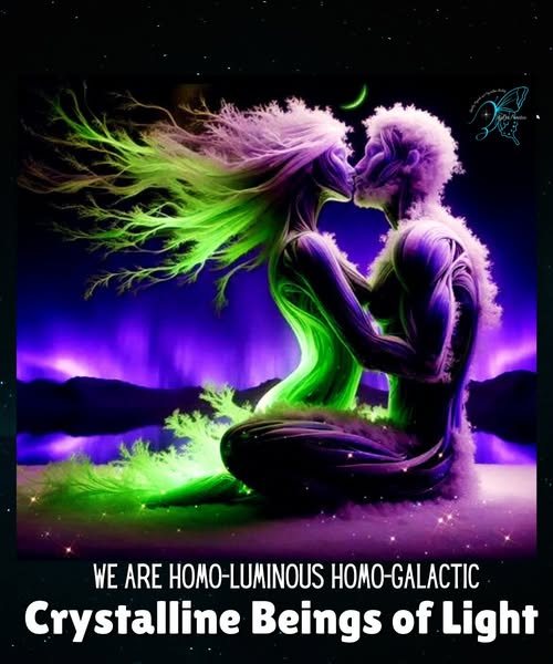 We are Homo Luminous—Homo Galacticus