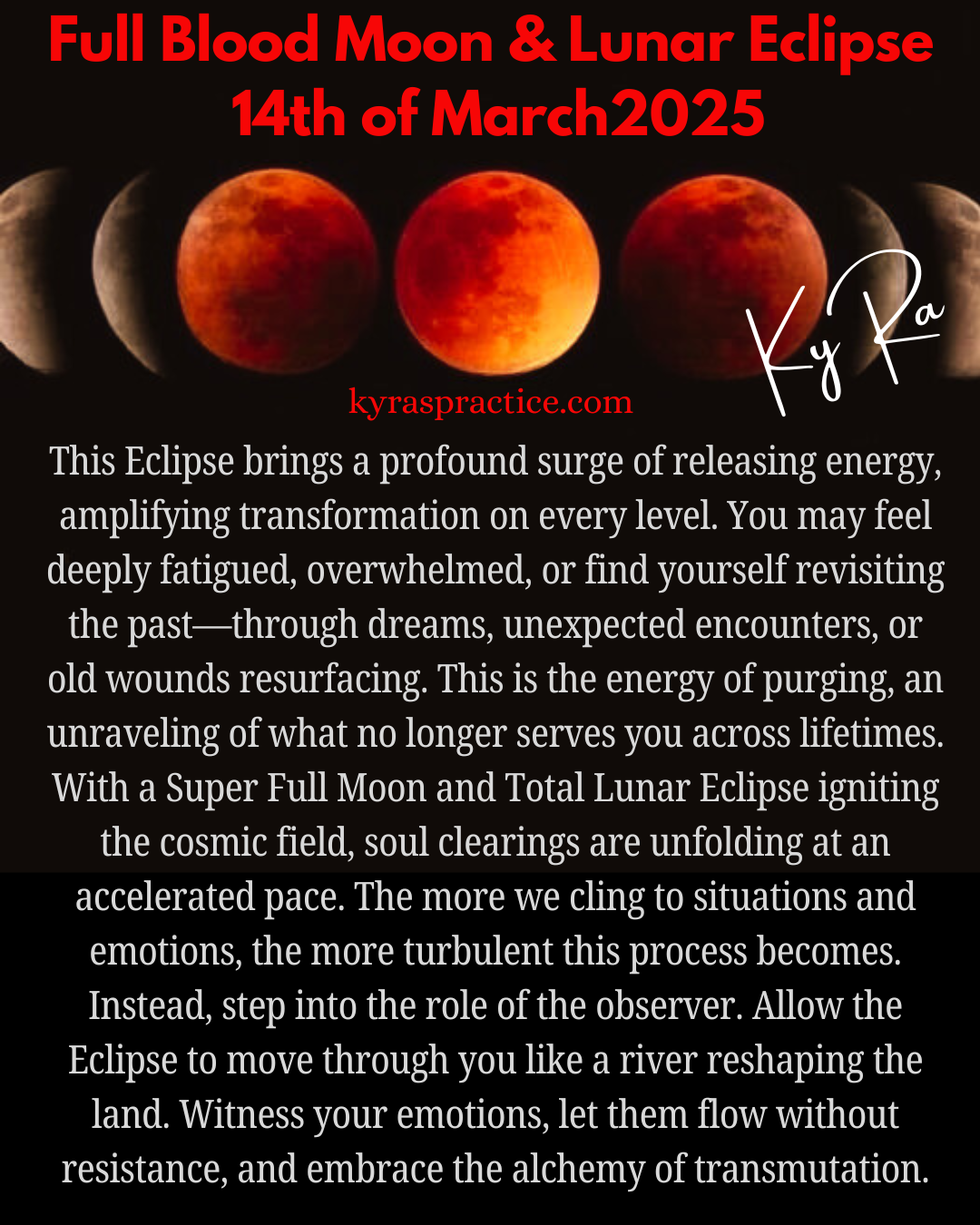 The Blood Full Moon