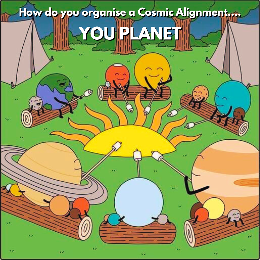 The Parade of the Planets and the Crystalline Alignment