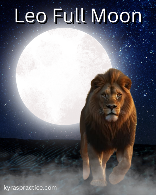 Full Moon in Leo Transmition