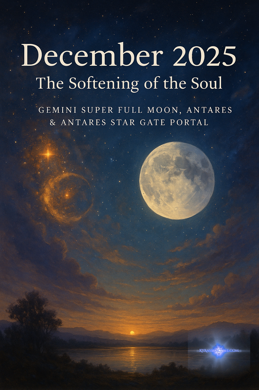 December 2025: The Softening of the Soul — A Month of Intention, Healing & Cosmic Alignment