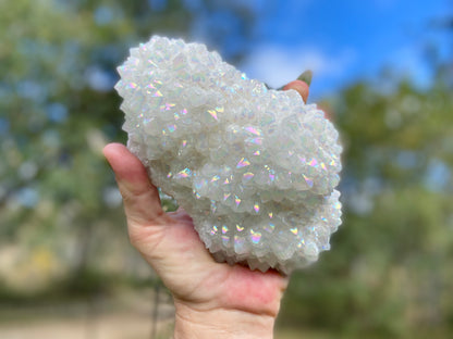 Angel Aura Quartz Cluster