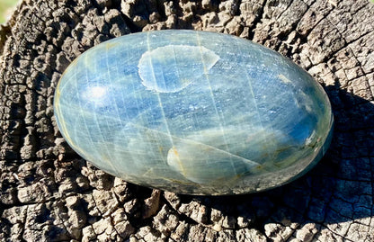Very Rare 100% Natural Blue Sapphire Polished Shiva Lingam AAA Grade Sri Lanka Rathnapura 1313 Grams