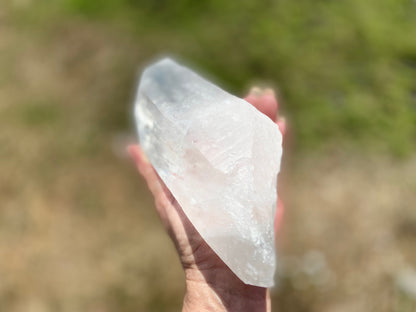 Elite Polished Pleiadian Starbary Quartz Crystal | Touch of Tangerine | Ancient Wisdom | Record Keepers |Phantasmagoric Rainbows | 1.4 kg