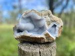 Blue Lace Agate Geode