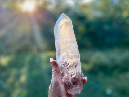 Lemurian Seed Quartz Imprint Channeler Natural Point