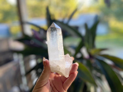 Lemurian Seed Quartz Tantric Twin with Isis and Pleiadian Starbaray