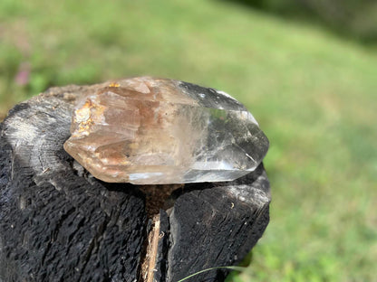 Lodolite Lemurian Inclusion Quartz Double Terminated