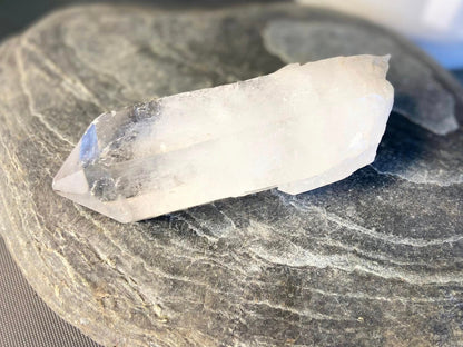 Lemurian Seed Quartz Tantric Twin with Isis and Pleiadian Starbaray