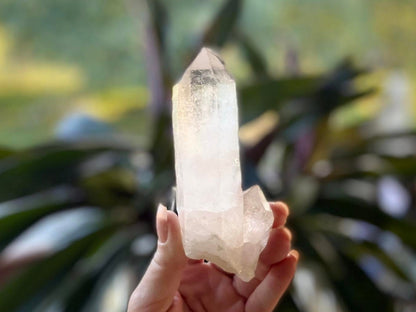 Lemurian Seed Quartz Tantric Twin with Isis and Pleiadian Starbaray