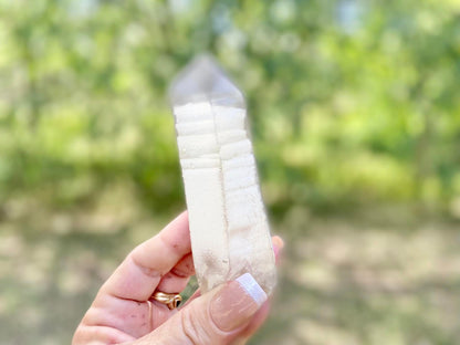 Shamanic Phantom Dream Lemurian Quartz with Pleiadian Starbrary