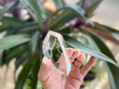 Double Terminated 7 Facets Channeller Clear Quartz Point