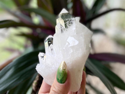 Rare AAA Grade Lemurian Clear Quartz Ascending Cathedral  |Brazil |Master Healer,Amplifier, Programmer | 393 Grams