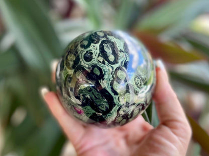 Kambaba Jasper Sphere