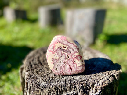 Natural Rhodochrosite Freeform | AAA Grade | Highly Polished | Argentina |Heart Chakra | 718 Grams