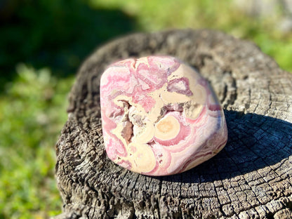 Natural Rhodochrosite Freeform | AAA Grade | Highly Polished | Argentina |Heart Chakra | 718 Grams