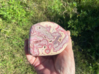 Natural Rhodochrosite Freeform | AAA Grade | Highly Polished | Argentina |Heart Chakra | 718 Grams