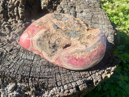 Natural Rhodochrosite Freeform | AAA Grade | Highly Polished | Argentina |Heart Chakra | 515 Grams