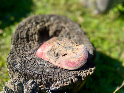 Natural Rhodochrosite Freeform | AAA Grade | Highly Polished | Argentina |Heart Chakra | 515 Grams