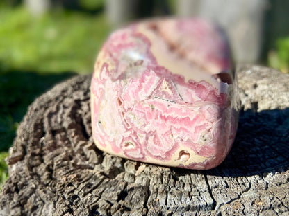Natural Rhodochrosite Freeform | AAA Grade | Highly Polished | Argentina |Heart Chakra | 718 Grams