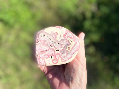 Natural Rhodochrosite Freeform | AAA Grade | Highly Polished | Argentina |Heart Chakra | 718 Grams