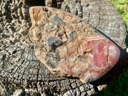 Natural Rhodochrosite Freeform | AAA Grade | Highly Polished | Argentina |Heart Chakra | 515 Grams