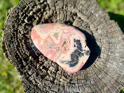 Natural Rhodochrosite Freeform | AAA Grade | Highly Polished | Argentina |Heart Chakra | 515 Grams