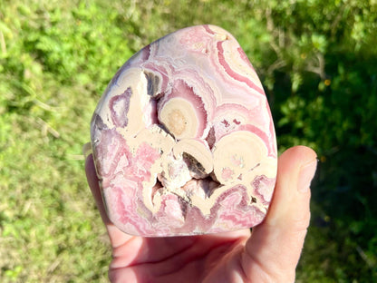 Natural Rhodochrosite Freeform | AAA Grade | Highly Polished | Argentina |Heart Chakra | 718 Grams