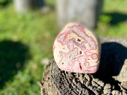 Natural Rhodochrosite Freeform | AAA Grade | Highly Polished | Argentina |Heart Chakra | 718 Grams