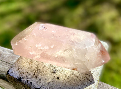Pink Lithium Quartz Double Terminated AAA+++ Grade