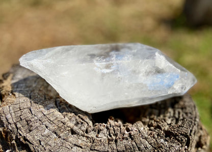 Elite Polished Pleiadian Starbary Quartz Crystal | Touch of Tangerine | Ancient Wisdom | Record Keepers |Phantasmagoric Rainbows | 1.4 kg