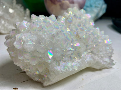 Angel Aura Quartz Cluster