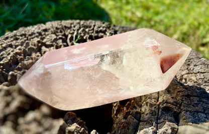 Pink Lithium Quartz Double Terminated AAA+++ Grade