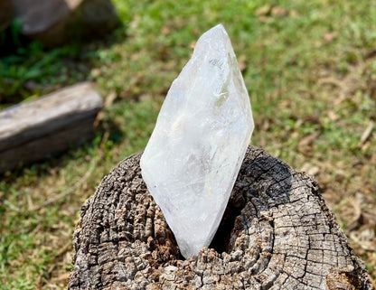 Elite Polished Pleiadian Starbary Quartz Crystal | Touch of Tangerine | Ancient Wisdom | Record Keepers |Phantasmagoric Rainbows | 1.4 kg