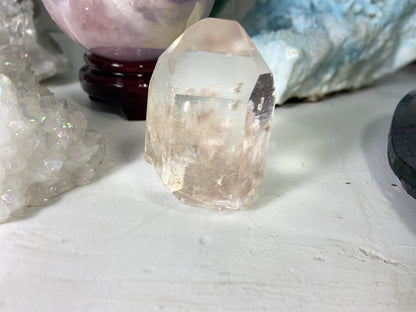 Lodolite Lemurian Inclusion Quartz With IsIs Window