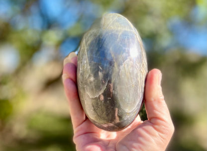 Very Rare 100% Natural Blue Sapphire Polished Shiva Lingam AAA Grade Sri Lanka Rathnapura 1313 Grams