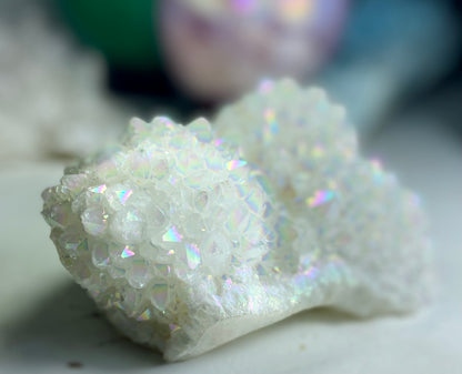 Angel Aura Quartz Cluster