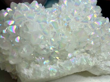Angel Aura Quartz Cluster