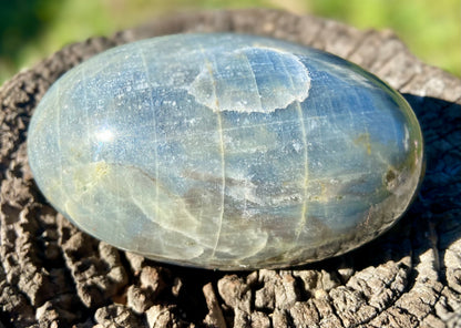 Very Rare 100% Natural Blue Sapphire Polished Shiva Lingam AAA Grade Sri Lanka Rathnapura 1313 Grams