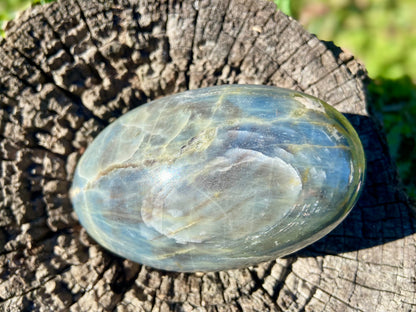 Very Rare 100% Natural Blue Sapphire Polished Shiva Lingam AAA Grade Sri Lanka Rathnapura 1313 Grams