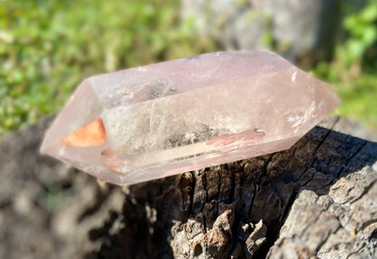 Pink Lithium Quartz Double Terminated AAA+++ Grade