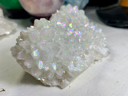 Angel Aura Quartz Cluster
