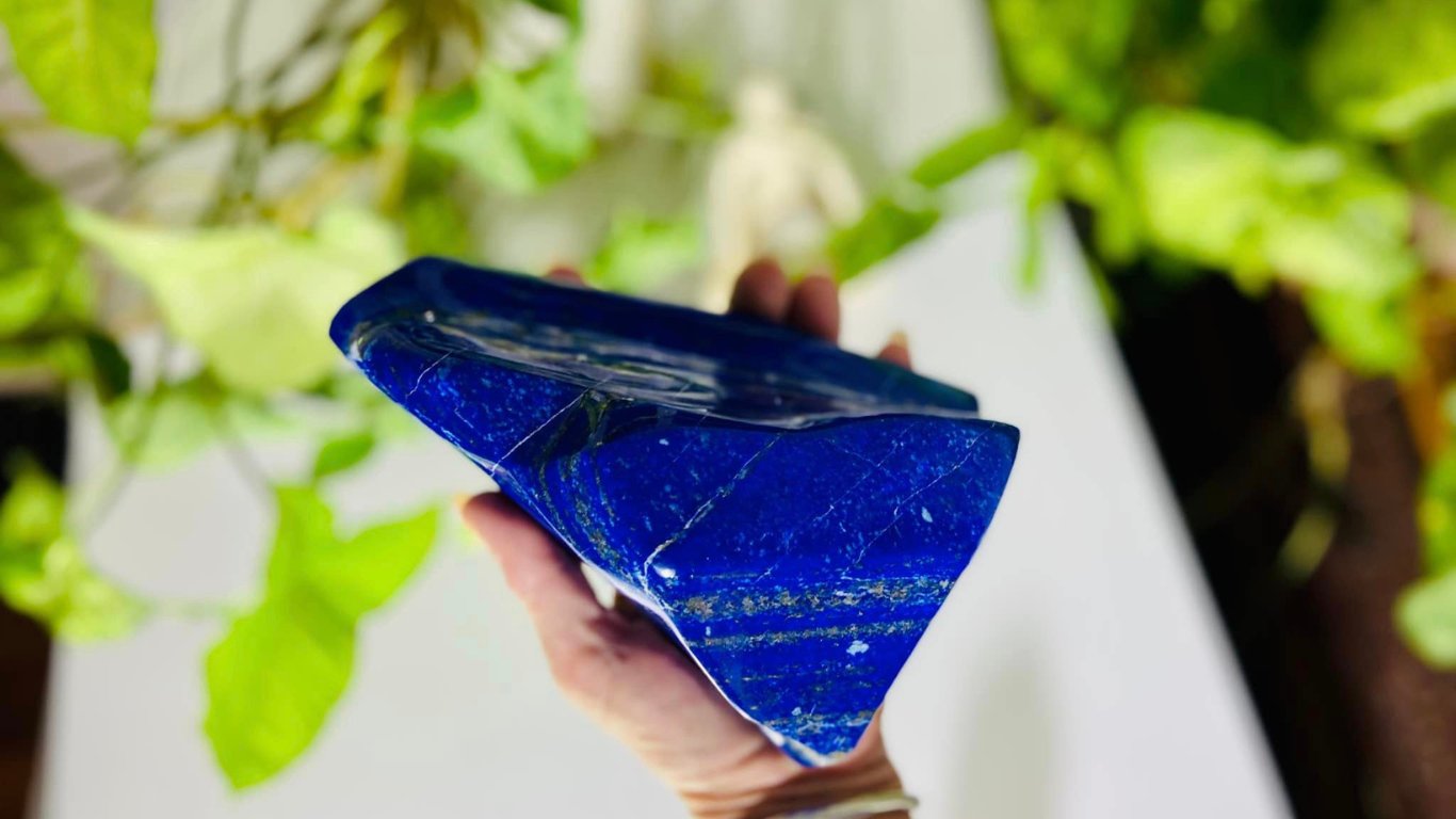 Lapis Lazuli & Pyrite Sculpture