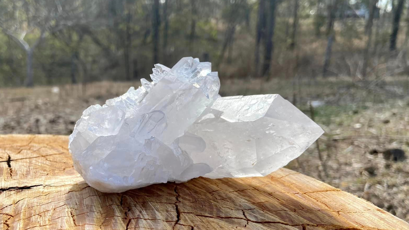 Lemurian Seed Record Keeper Quartz Cluster