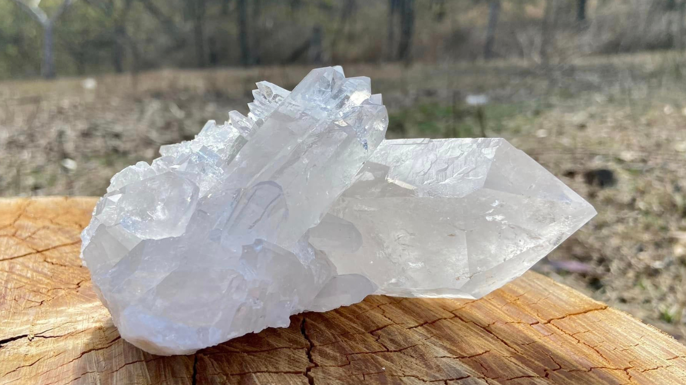 Lemurian Seed Record Keeper Quartz Cluster