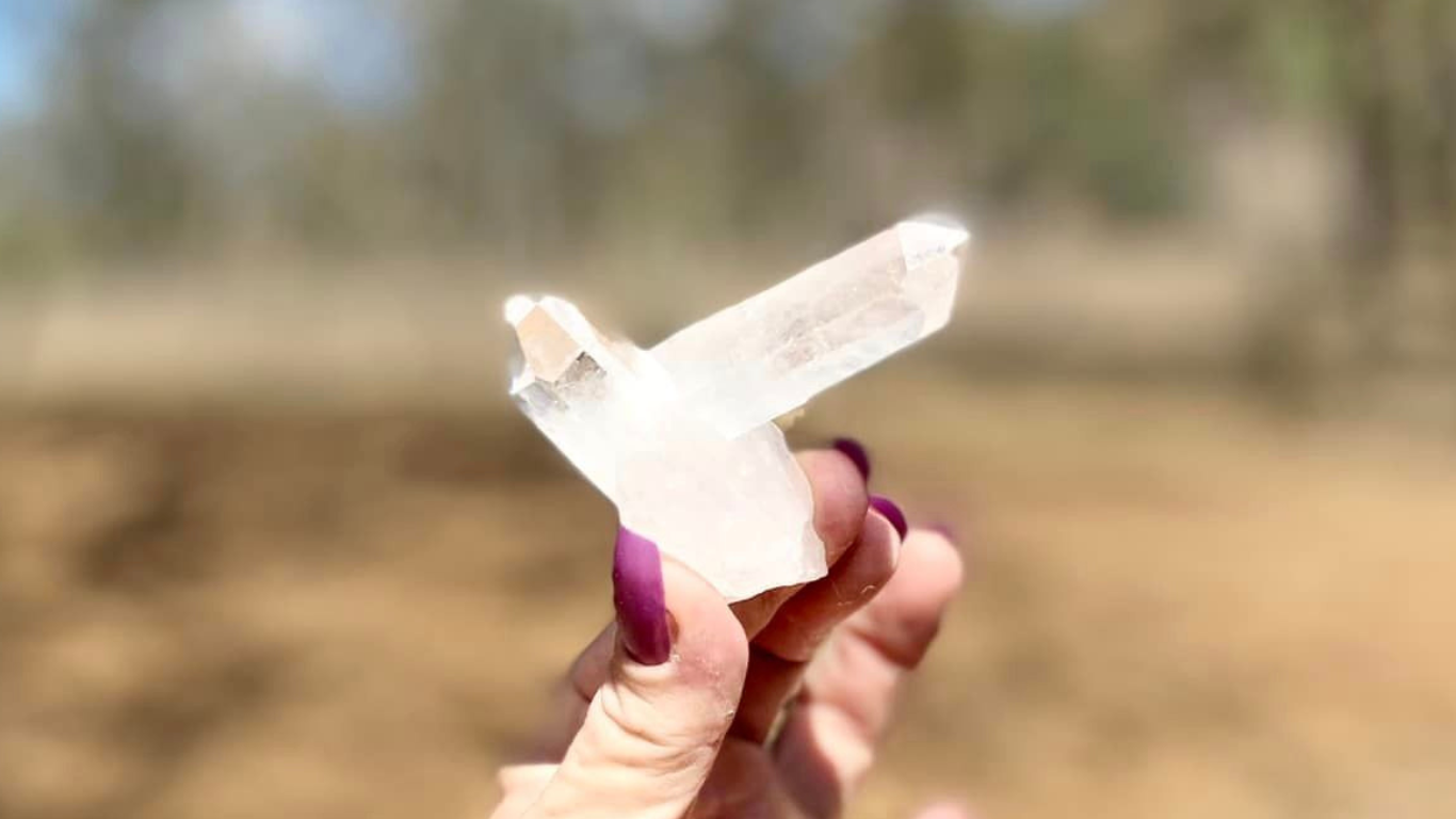 Lemurian Seed Record Keeper Quartz Natural Point Time Keeper