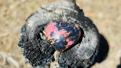 Rhodonite Heart