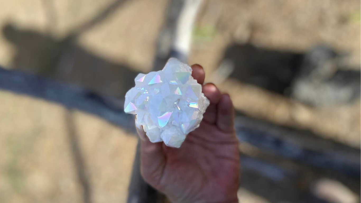 Aura Quartz Cluster