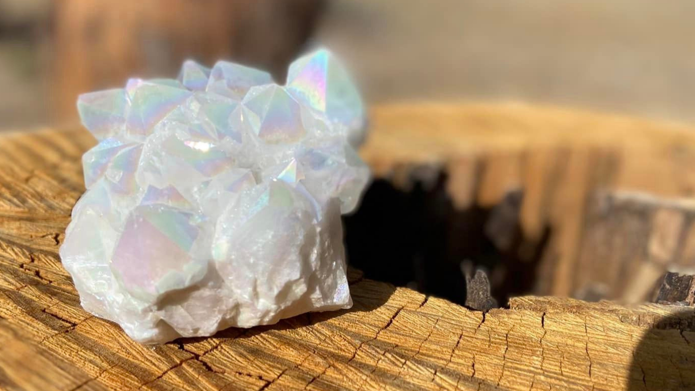 Aura Quartz Cluster